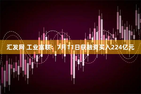 汇发网 工业富联：7月11日获融资买入224亿元